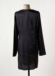 Robe courte noir BANDOLERA pour femme seconde vue