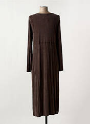 Robe longue marron MYRINE ANTWERP pour femme seconde vue