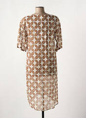 Robe mi-longue marron NIU pour femme seconde vue