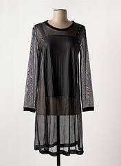 Robe mi-longue noir FRANCK ANNA pour femme seconde vue