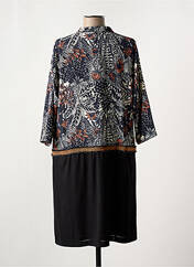 Robe mi-longue noir LA FEE MARABOUTEE pour femme seconde vue