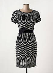 Robe mi-longue noir RINASCIMENTO pour femme seconde vue