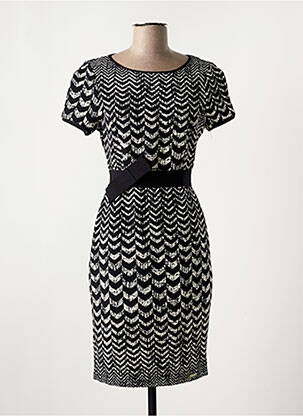 Robe mi-longue noir RINASCIMENTO pour femme