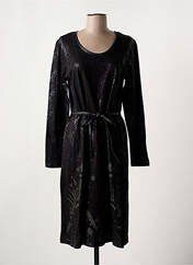 Robe mi-longue noir SOULMATE pour femme seconde vue