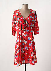 Robe mi-longue rouge POUSSIERE D'ETOLE pour femme seconde vue