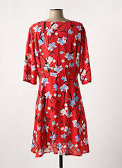 Robe mi-longue rouge POUSSIERE D'ETOLE pour femme seconde vue