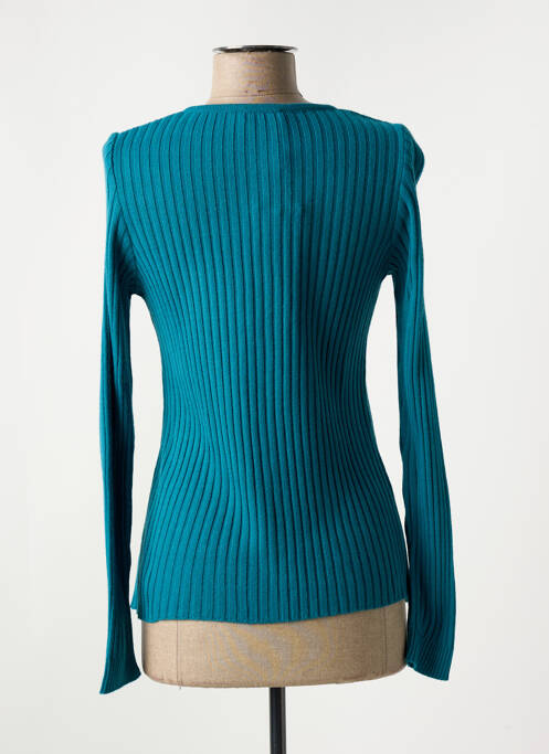 Gilet manches longues bleu MD'M pour femme