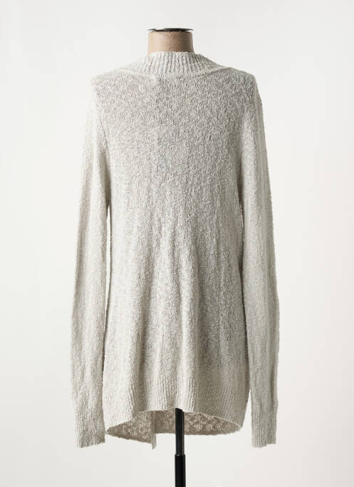 Gilet manches longues gris MYRINE & ME pour femme