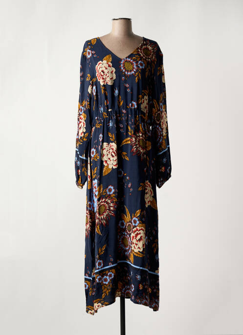 Robe longue bleu CREAM pour femme