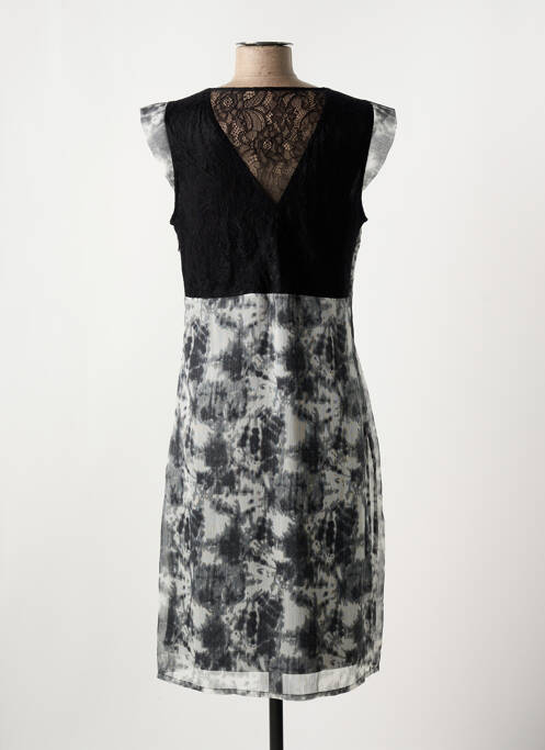 Robe mi-longue gris FRANSA pour femme