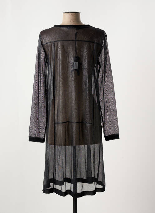 Robe mi-longue noir FRANCK ANNA pour femme