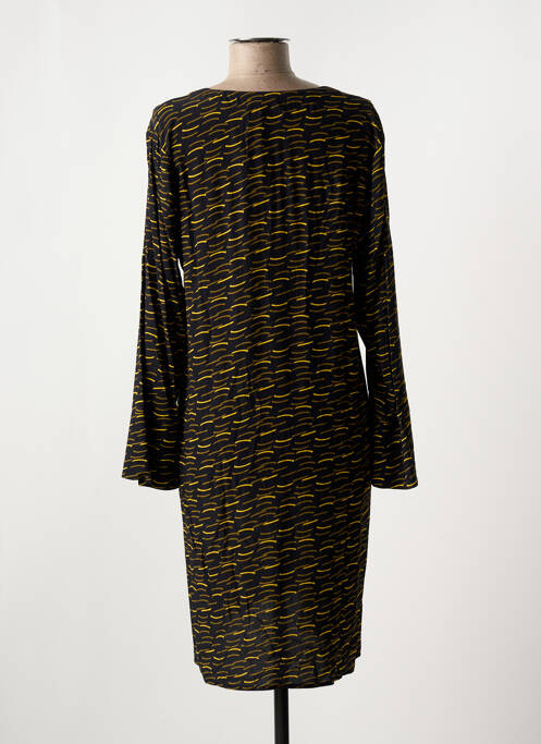 Robe mi-longue noir LA FEE MARABOUTEE pour femme