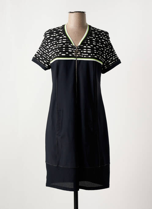 Robe mi-longue noir MC PLANET pour femme