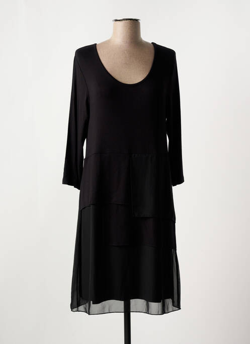 Robe mi-longue noir OLIVIER PHILIPS pour femme