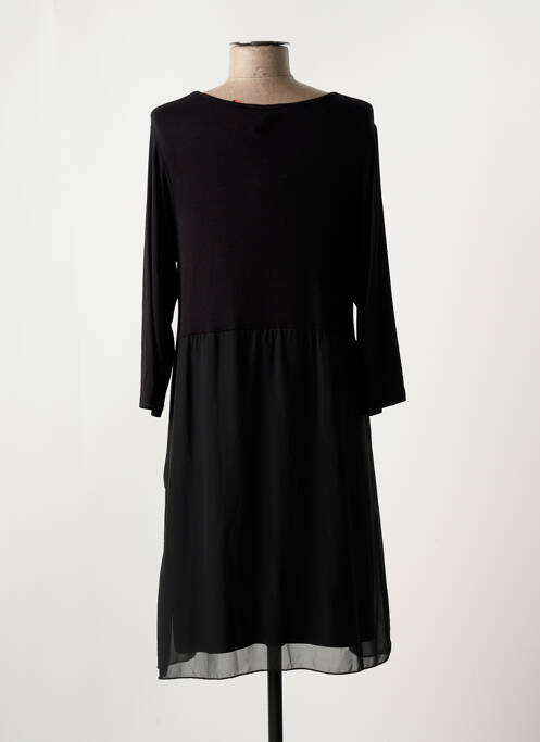 Robe mi-longue noir OLIVIER PHILIPS pour femme