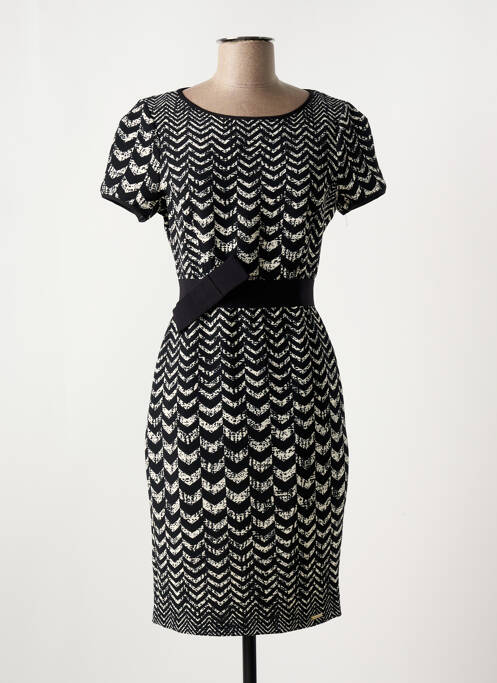 Robe mi-longue noir RINASCIMENTO pour femme