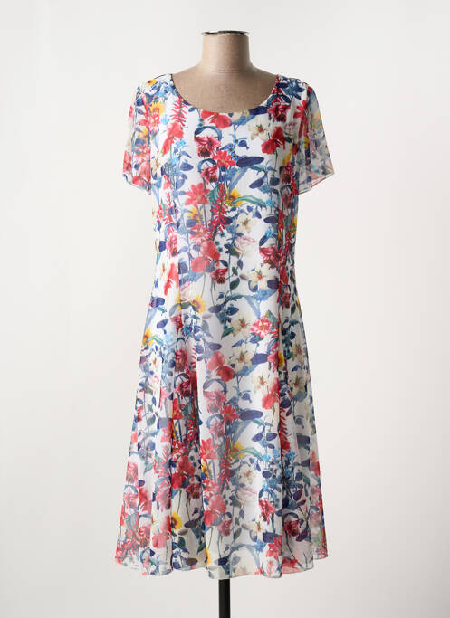 Robe mi-longue rouge ELEONORA AMADEI pour femme