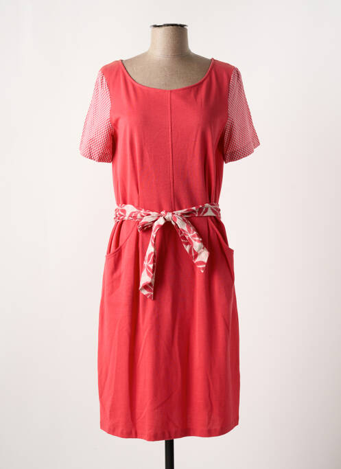 Robe mi-longue rouge NIU pour femme