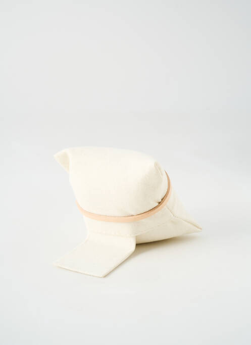 Bracelet matériaux cuir beige ROCHET femme