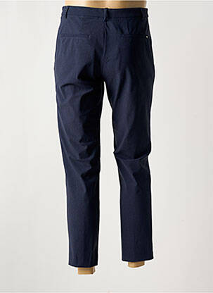 Pantalon chino fermeture zippée sous rabat avec crochet taille normale bleu HUGO BOSS homme