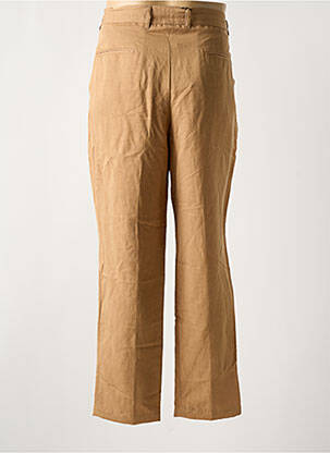 Pantalon chino tissage chiné taille normale beige HUGO BOSS homme