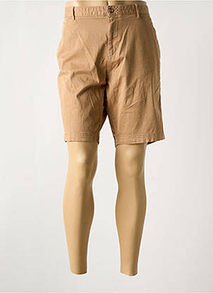 Bermuda stretch taille normale beige HUGO BOSS homme
