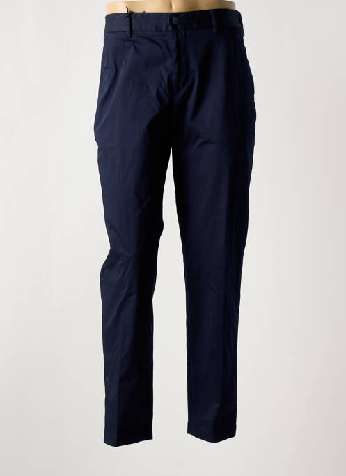 Pantalon chino stretch taille normale bleu HUGO BOSS homme