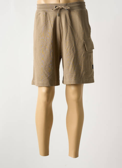 Short marron HUGO BOSS pour homme