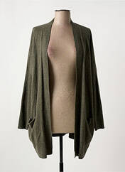 Gilet manches longues vert ABSOLUT CASHMERE pour femme seconde vue