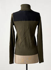 Pull col roulé vert FUSALP pour femme seconde vue