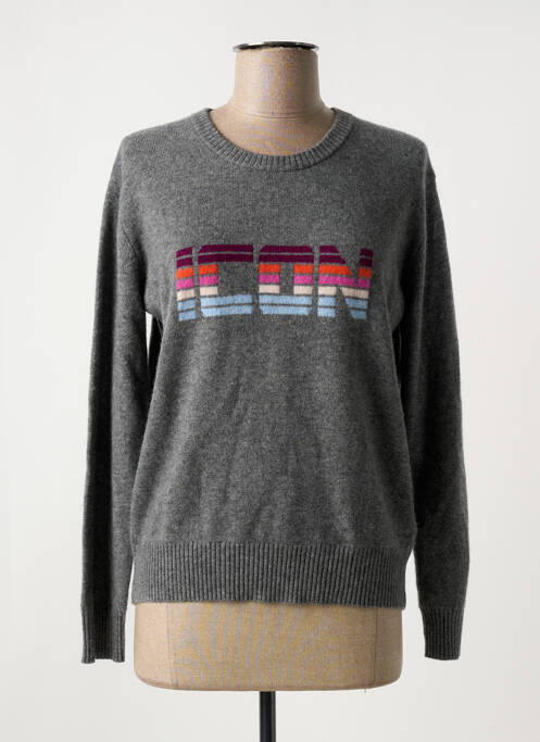 Pull gris ABSOLUT CASHMERE pour femme