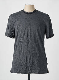 T-shirt coupe cintrée manches courtes gris HUGO BOSS homme