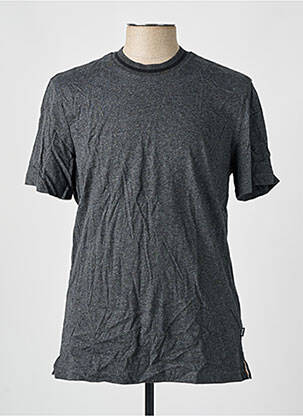 T-shirt coupe cintrée manches courtes gris HUGO BOSS homme