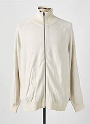 Gilet manches longues beige HUGO BOSS pour homme seconde vue