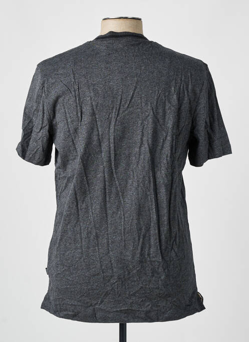 T-shirt coupe cintrée manches courtes gris HUGO BOSS homme