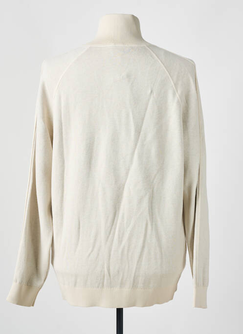 Gilet manches longues beige HUGO BOSS pour homme