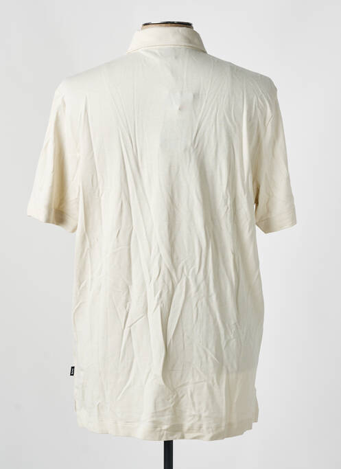 Polo beige HUGO BOSS pour homme