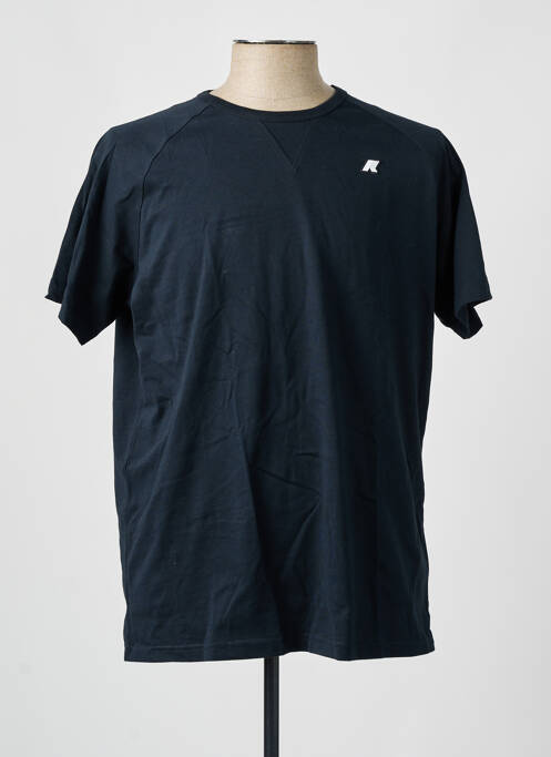 T-shirt noir KWAY pour homme