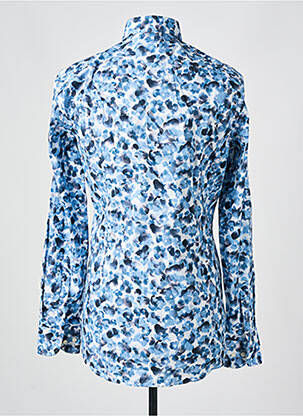 Chemise manches longues coupe cintrée bleu HUGO BOSS homme