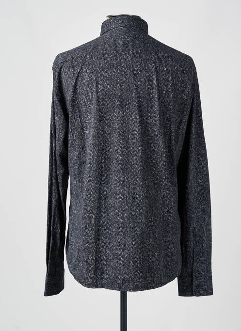 Chemise manches longues coupe cintrée gris HUGO BOSS homme