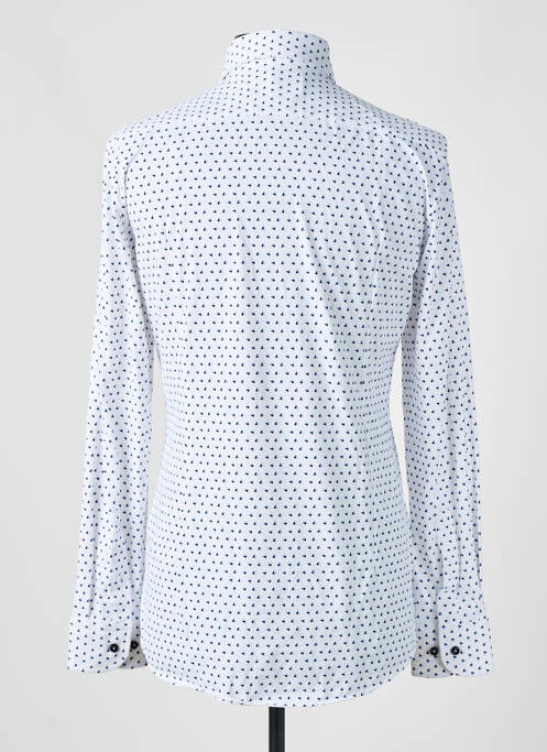 Chemise manches longues bleu HUGO BOSS pour homme