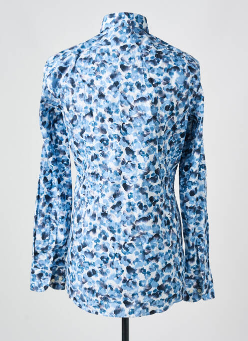 Chemise manches longues bleu HUGO BOSS homme