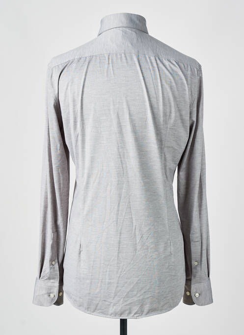 Chemise manches longues gris HUGO BOSS pour homme