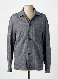 Veste casual fermeture boutonnée sur le devant gris HUGO BOSS homme