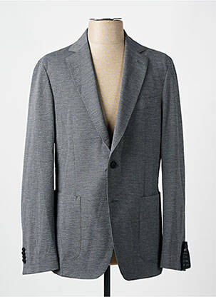 Veste casual fermeture boutonnée sur le devant gris HUGO BOSS homme