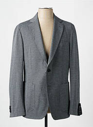 Veste casual fermeture boutonnée sur le devant gris HUGO BOSS homme