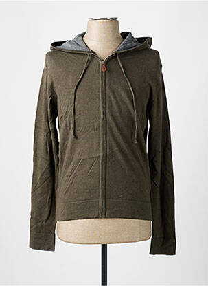 Gilet manches longues manches longues vert CALA 1789 homme