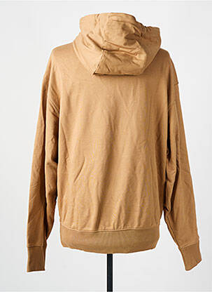 Sweat-shirt manches longues manches longues beige HUGO BOSS homme