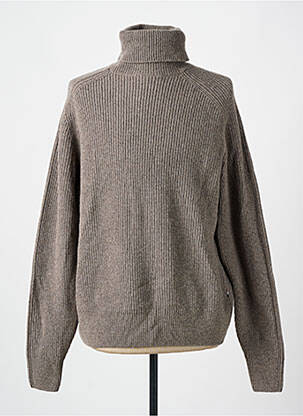 Pull manches longues manches longues gris HUGO BOSS homme