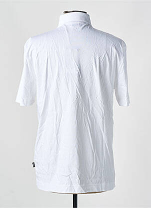 Polo coupe cintrée manches courtes blanc HUGO BOSS homme
